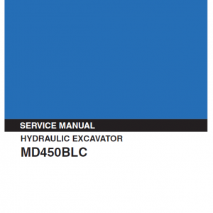 Kobelco Md450blc Excavator Service Manual