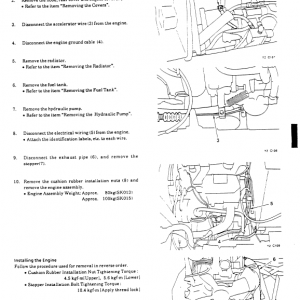 Kobelco Sk013 And Sk015 Excavator Service Manual