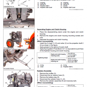 Kubota L3240-3, L3540-3, L3940-3, L4240-3 Tractor Workshop Manual