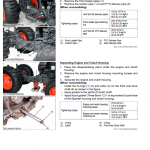 Kubota L3240-3, L3540-3, L3940-3, L4240-3 Tractor Workshop Manual