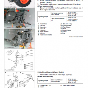 Kubota L3240-3, L3540-3, L3940-3, L4240-3 Tractor Workshop Manual