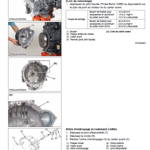 Kubota B26, Tl500, Bt820 Tractor Loader Workshop Manual