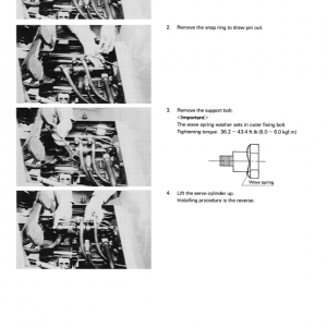 Kubota R310, R310b, R410, R410b Wheel Loader Workshop Manual