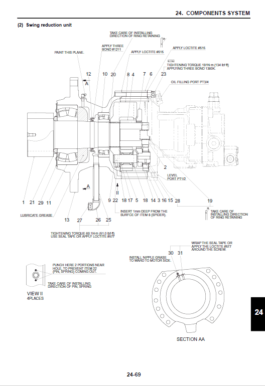 Kobelco Sk210-9 Excavator Service Manual