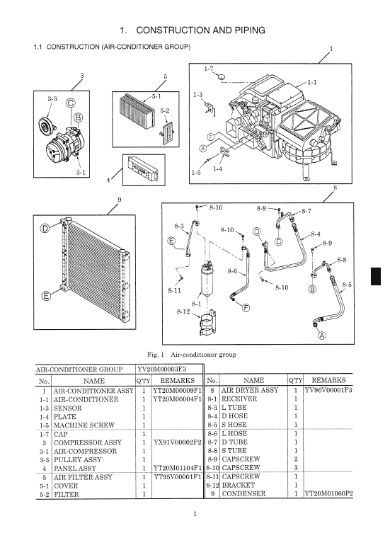 Kobelco Sk115srdz-1e, Sk135sr-1e, Sk135srlc-1e Excavator Manual