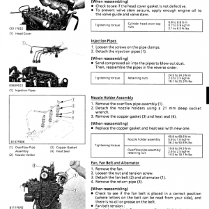 Kubota L2900, L3300, L3600, L4200 Tractor Workshop Manual