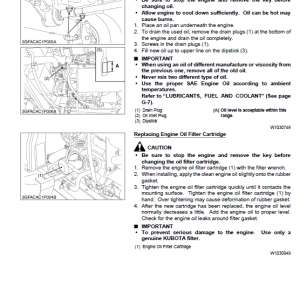 Kubota F2880, F2880e, F3680 Front Mower Workshop Manual