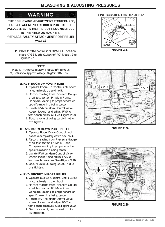 Kobelco Sk150lc-iv And Ed180lc Excavator Service Manual