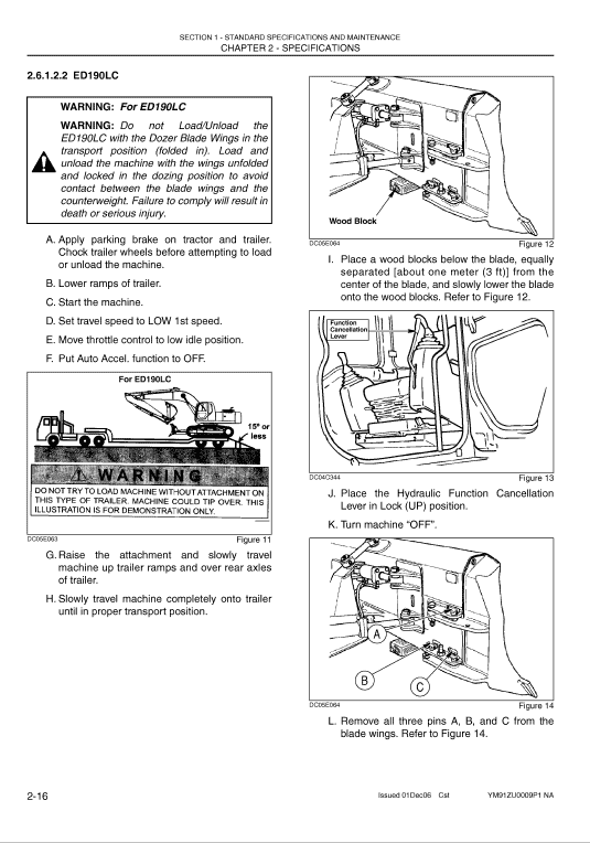 Kobelco Sk160lc And Ed190lc Excavator Service Manual