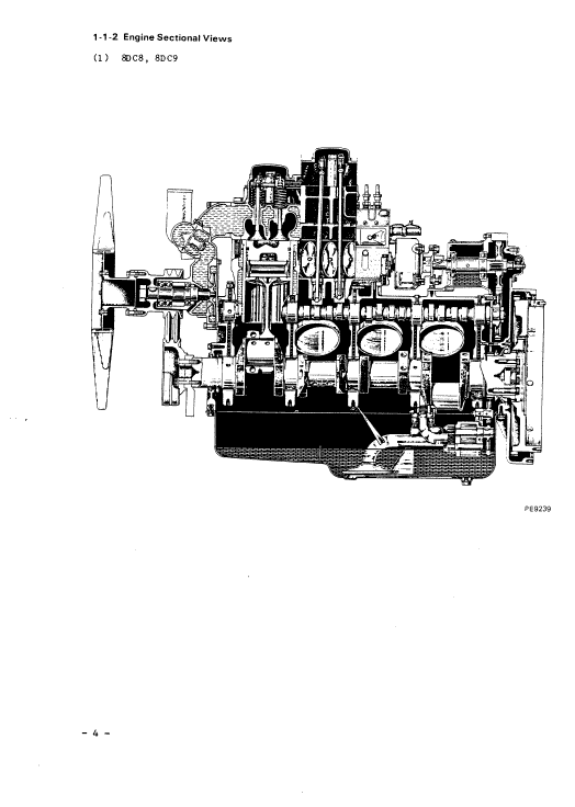 Mitsubishi 8dc8, 8dc9, 8dc9-t Engine Workshop Service Manual