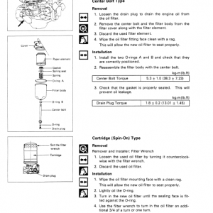 Isuzu 4bb1, 4bd1, 4bd1t Engine Workshop Service Manual