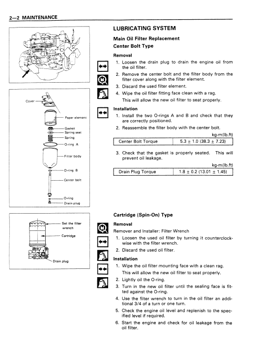 Isuzu 4bb1, 4bd1, 4bd1t Engine Workshop Service Manual