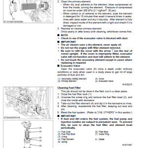 Kubota L45, Tl1000a, Bt1000a Tractor Front Loader Workshop Manual