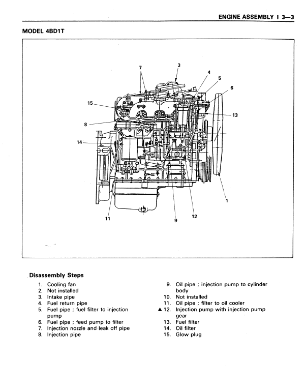 Kobelco Sk100-iii Excavator Service Manual