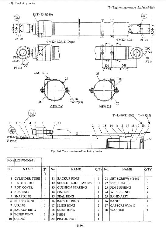 Kobelco Sk290lc, Sk330lc Excavator Service Manual