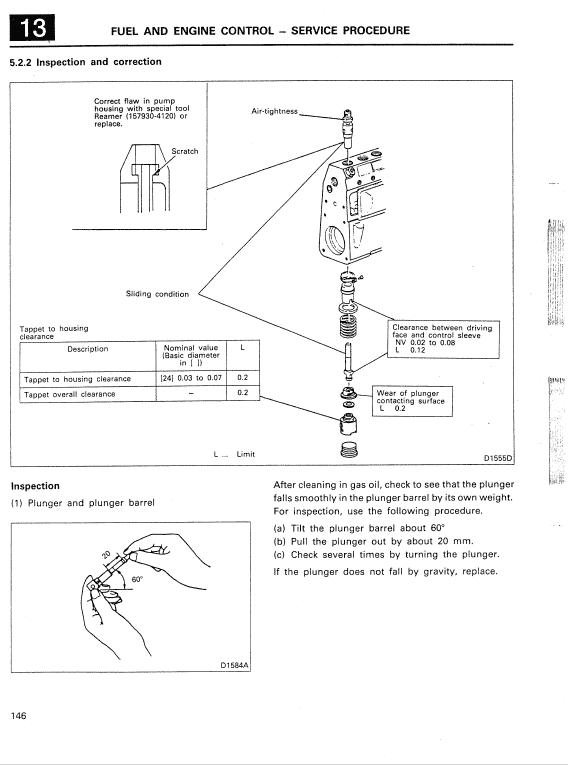 Mitsubishi 6d14, 6d15, 6d16 Engine Worskhop Service Manual