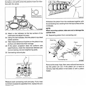 Mitsubishi 6d24, 6d24-t, 6d25-tc Engine Workshop Service Manual