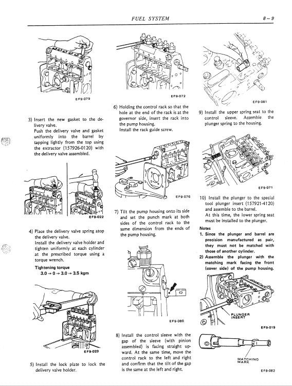 Nissan Fd6, Fd6t Engine Workshop Service Manual