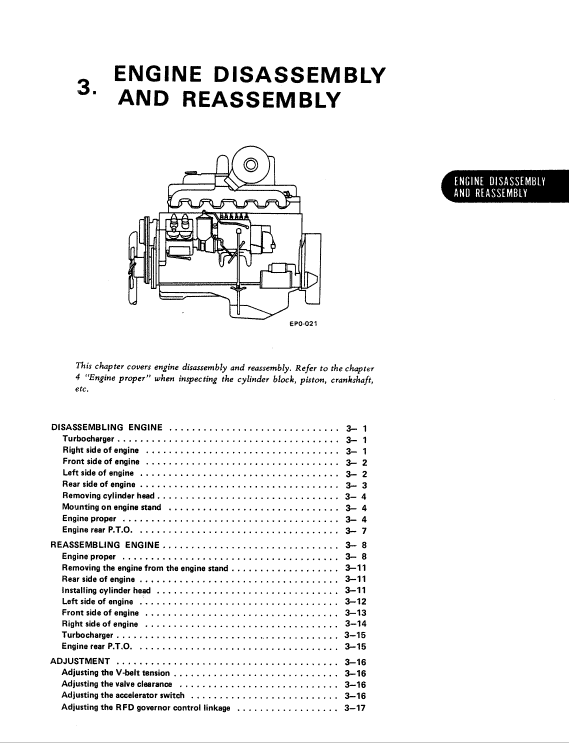 Nissan Pd6, Pd6t Engine Workshop Service Manual