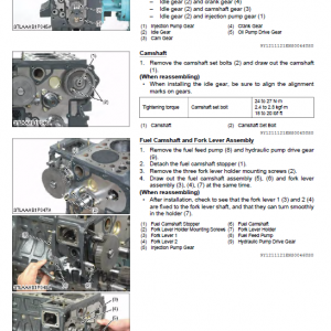 Kubota L2501 Tractor Workshop Service Manual