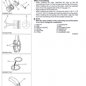 Kubota L2800, L3400 Tractor Workshop Service Manual