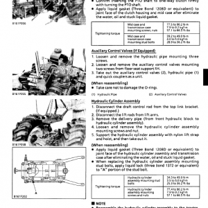 Kubota L3010, L3410, L3710, L4310, L4610 Tractor Workshop Manual