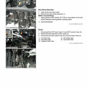 Kubota Rtv-x1100c Utility Vehicle Workshop Service Manual