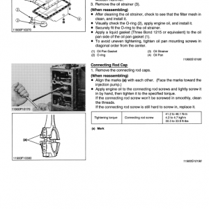 Kubota F2260, F2560, F3060, F3560 Front Mower Workshop Manual