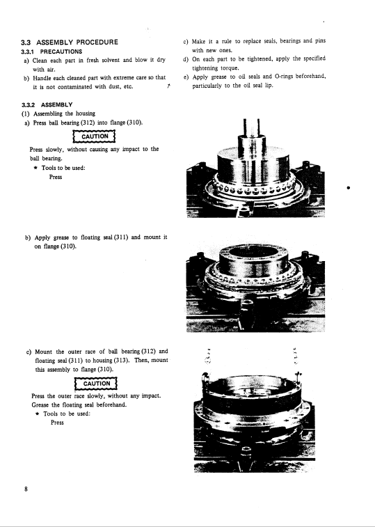 Kobelco Sk14 And K914 Excavator Service Manual