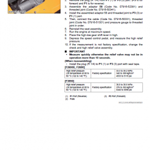 Kubota F2690, F2690e, F3990 Front Mower Workshop Manual