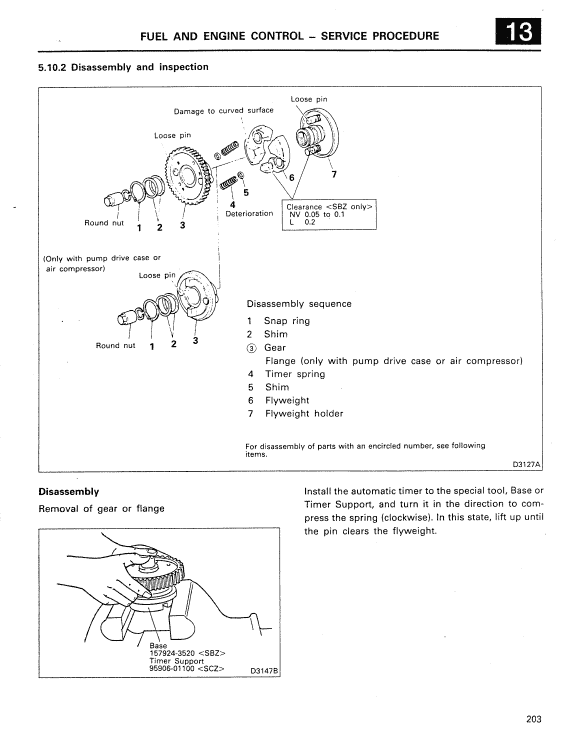 Mitsubishi 6d14, 6d15, 6d16 Engine Worskhop Service Manual