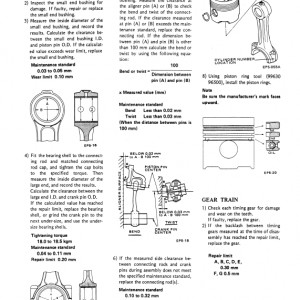 Nissan Pd6, Pd6t Engine Workshop Service Manual