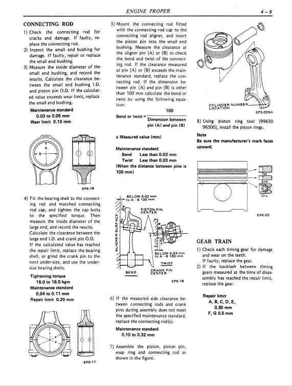 Nissan Pd6, Pd6t Engine Workshop Service Manual