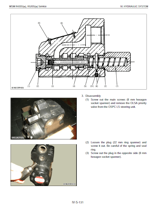 Kubota R420a, R520a, R420s, R520s Wheel Loader Workshop Manual