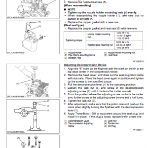 Kubota Oc60-e3, Oc98-e3 Engine Workshop Service Manual