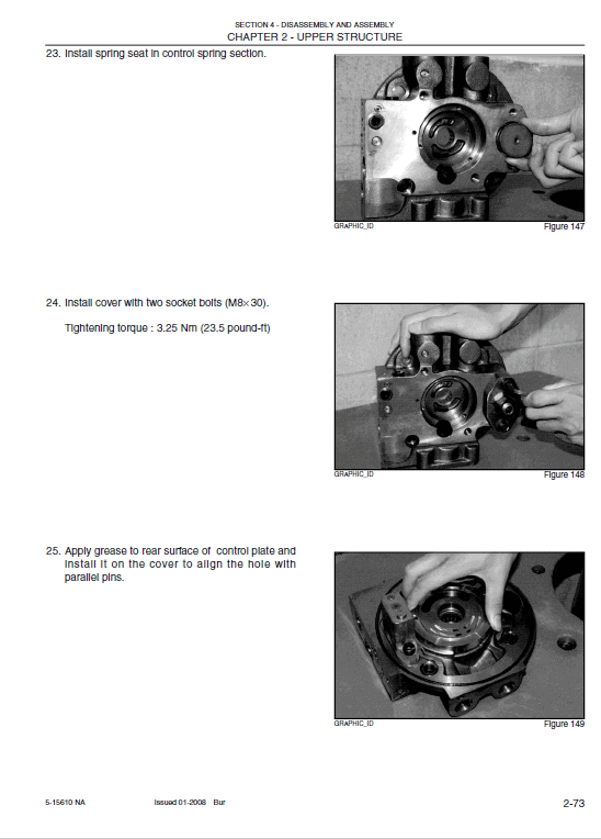 Kobelco 50sr Acera Tier 4 Excavator Service Manual