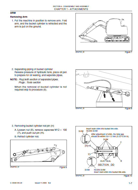 Kobelco 70sr Acera Tier 4 Excavator Service Manual