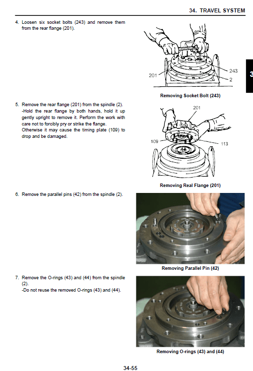 Kobelco Sk55srx-t4 Excavator Service Manual