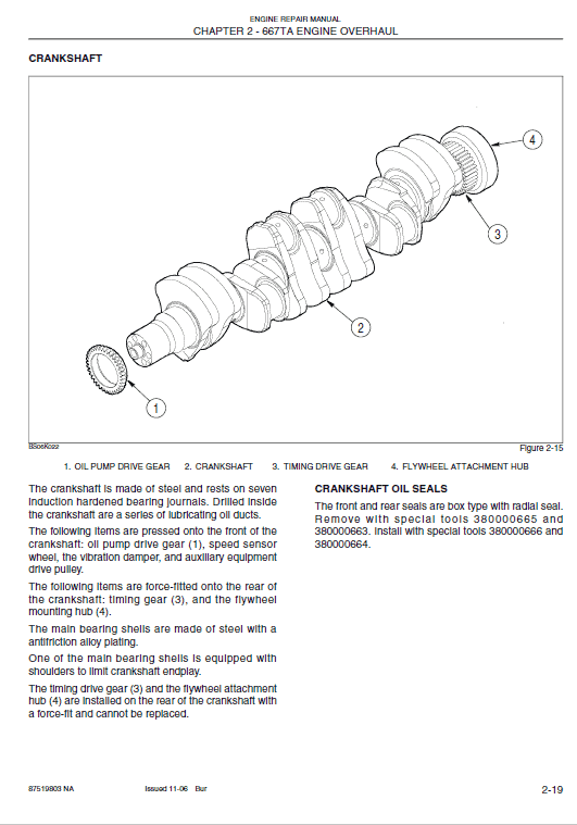 Kobelco Sk260-8 Tier 3 Excavator Service Manual