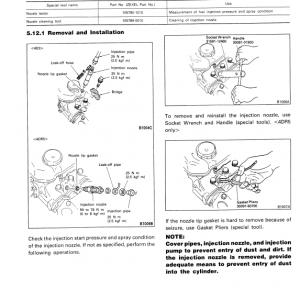 Mitsubishi 4d30, 4d31, 4d32, 4dr5, 6dr5 Engine Service Manual