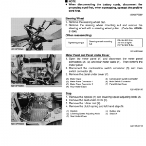 Kubota B21, Tl421, Bt751 Tractor Loader Workshop Service Manual