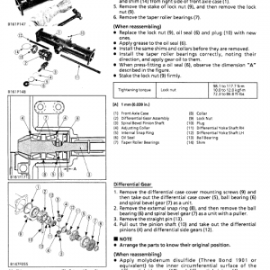 Kubota L2900, L3300, L3600, L4200 Tractor Workshop Manual