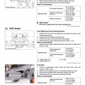 Kubota M5640su Tractor Workshop Service Manual