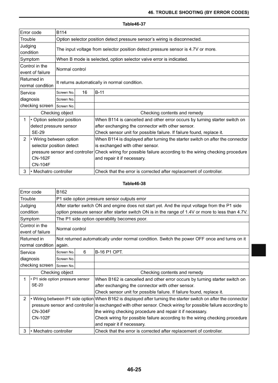 Kobelco Sk210-8 Tier 3 Excavator Service Manual