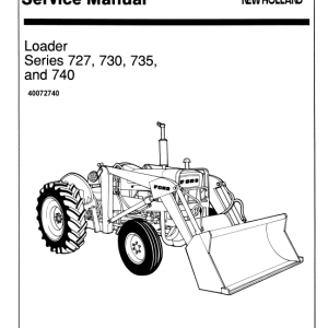 Ford 727, 730, 735 And 740 Loader Service Manual