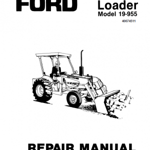 Ford 744 And 745 Loader Service Manual