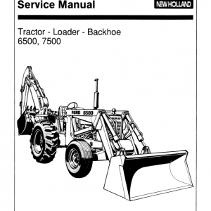 Ford 6500, 7000 Backhoe Loader Service Manual