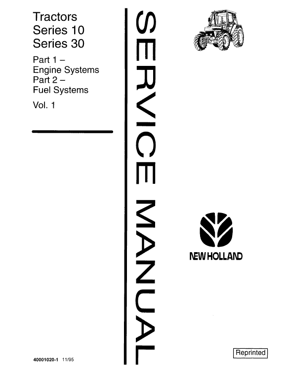 Ford 5600, 5610, 6600, 6610, 6700, 6710 Tractor Service Manual