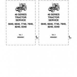 Ford 5640, 6640, 7740 Tractor Service Manual