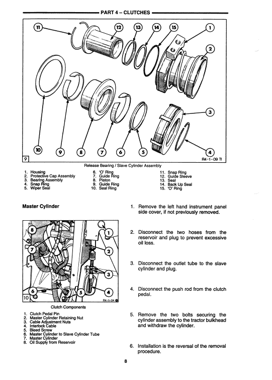 Ford 5640, 6640, 7740 Tractor Service Manual